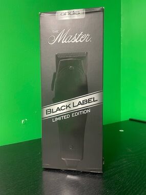 Andis Black Label Limited Edition Clipper The Master - Collector’s Item